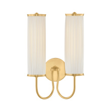 Hudson Valley AH5017-AGB - Elaine Wall Sconce