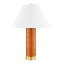 Hudson Valley L3429-AGB - NORWALK Table Lamp