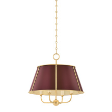 Hudson Valley MDS120-AGB/CRN - Cambridge Chandelier