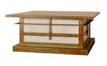 Arroyo Craftsman FIC-16GW-P - 16" finsbury column mount