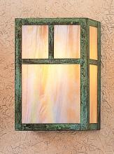 Arroyo Craftsman MS-10ACS-S - 10" mission sconce with classic arch overlay