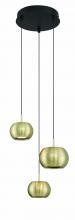 Minka George Kovacs P5473-884-L - Halo – 3 Light LED Pan Pendant