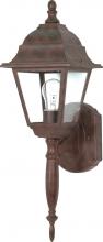 Nuvo 60/3454 - Briton; 1 Light; 18 in.; Wall Lantern with Clear Seed Glass; Color retail packaging; Old Bronze