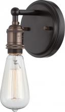Nuvo 60/5515 - Vintage; 1 Light; Sconce; Vintage Lamp Included; Rustic Bronze Finish