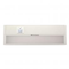 Nuvo 63/501 - 6.5 Watt; 11 Inch LED White Under Cabinet Light; CCT Selectable; 50000 Hours; White Finish