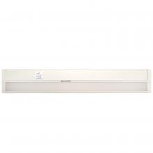 Nuvo 63/503 - 13 Watt; 22 Inch LED White Under Cabinet Light; CCT Selectable; 50000 Hours; White Finish