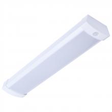 Nuvo 65/1214 - LED 2 Foot Wrap with PIR Motion Sensor; 20 Watts; 27K/30K/35K/40K/50K CCT Selectable; White Finish;
