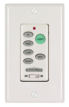 Fanimation C21 - Ceiling Fan Wall Control Reversing - 3 Speed Fan and Light - White