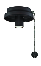 Fanimation F6DZ - Ceiling Fan Low Profile Light Kit Fitter - Dark