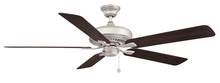 Fanimation FP9060BNW - Edgewood 60 inch Indoor/Outdoor Ceiling Fan - Brushed Nickel with Dark Walnut blades