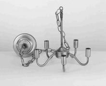 Meyda White 10358 - 12" Wide Traditional 5 Light Chandelier Hardware