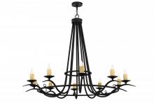 Meyda White 117545 - 60" Wide Octavia 10 LT Chandelier