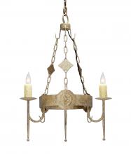 Meyda White 120636 - 30" Wide San Marino 3 Light Chandelier