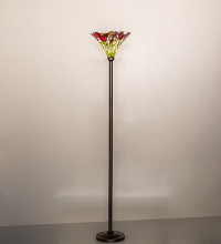 Meyda White 127155 - 70" High Tulip Torchiere
