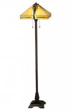 Meyda White 138127 - 61" High Parker Poppy Floor Lamp