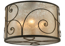 Meyda White 138539 - 30" Wide Granada Flushmount