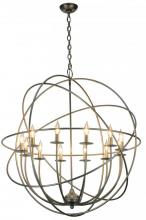 Meyda White 139969 - 36"W Atom Enerjisi 12 LT Chandelier