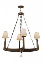 Meyda White 143889 - 42" Wide Arendal 4 Light Chandelier