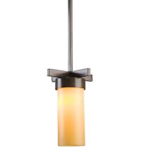Meyda White 146547 - 8" Wide Dante Mini Pendant
