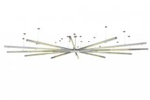Meyda White 149988 - 210" Long Galactica 12 Arm LED Pendant System