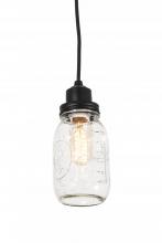 Meyda White 176579 - 3.75" Wide Mason Jar Mini Pendant