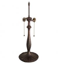 Meyda White 18363 - 23" High Renaissance 2 Light Table Base
