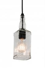 Meyda White 193436 - 3.25" Wide Bourbon Bottle Mini Pendant