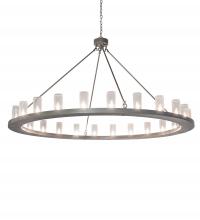 Meyda White 236480 - 72" Wide Loxley 24 Light Chandelier