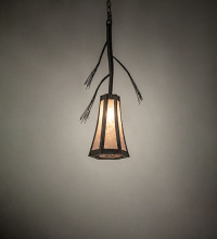 Meyda White 275941 - 8" Wide Lone Pine Mini Pendant