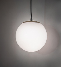 Meyda White 278344 - 8" Wide Bola Mini Pendant