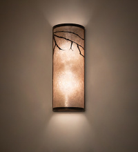 Meyda White 282629 - 6" Wide Branches Left Wall Sconce