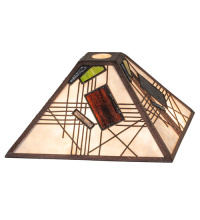 Meyda White 284819 - 20" Wide Magnetism Shade