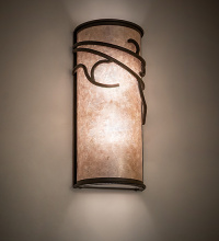 Meyda White 290142 - 9" Wide Branches Right Wall Sconce