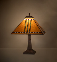 Meyda White 290171 - 16" High Prairie Corn Table Lamp