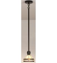 Meyda White 72559 - 8" Wide Topridge Mini Pendant