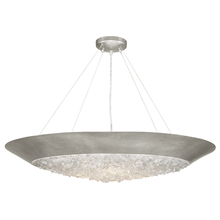 Fine Art Handcrafted Lighting 876440ST - Arctic Halo 32"W Round Pendant